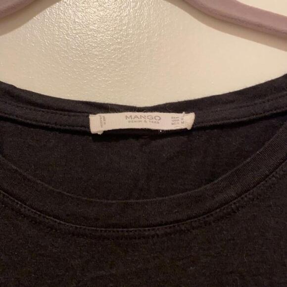 Mango Black T-shirt - Picture 2 of 4